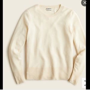J. Crew Cashmere Crewneck Boyfriend Sweater